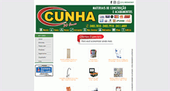 Desktop Screenshot of madecunha.com.br