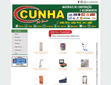 Tablet Screenshot of madecunha.com.br